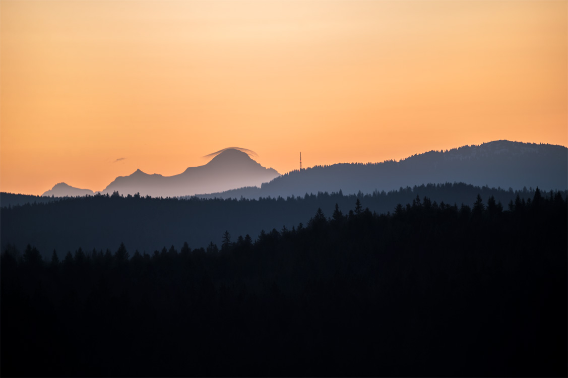 Tableau du Mont Blanc